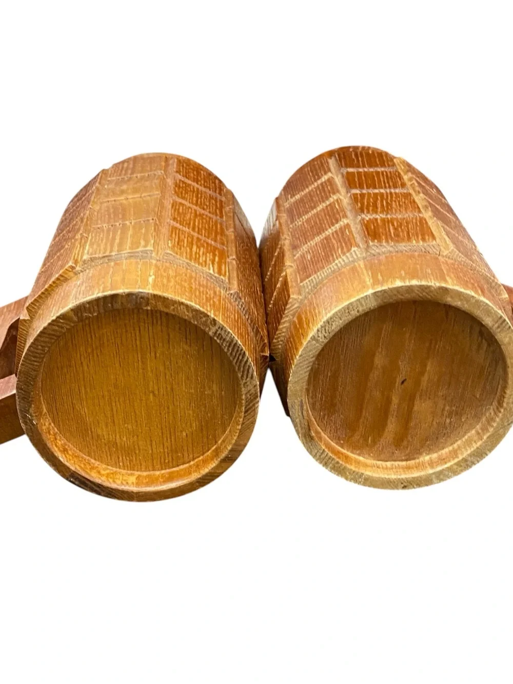 Vintage wooden beer